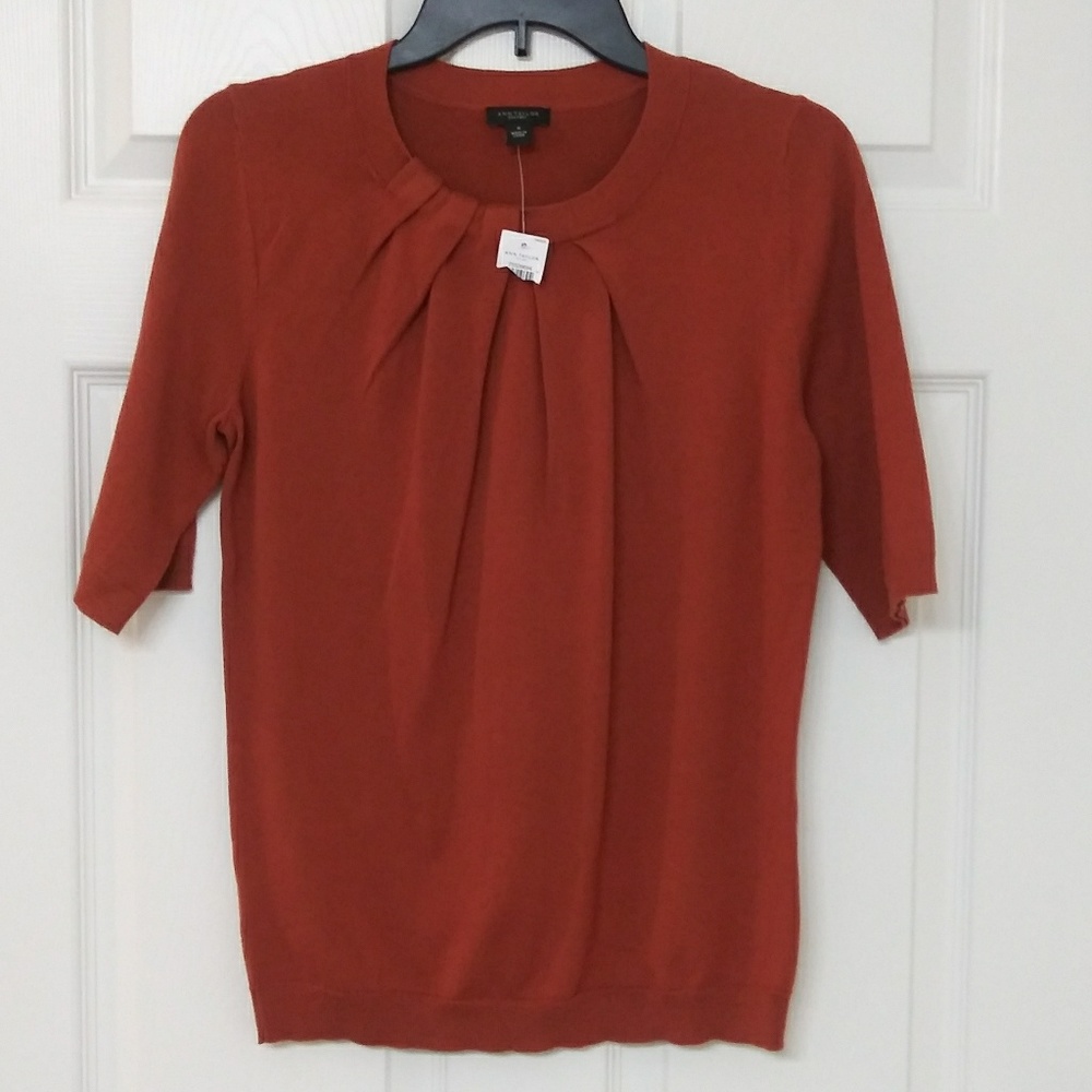 Ann Taylor Factory Career Sweater Like Top